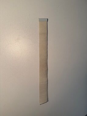 Cream Nylon Watch Strap Replacement - Unbranded